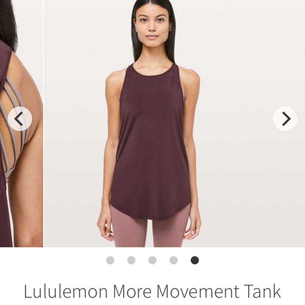 More movement tank-color is artic plum